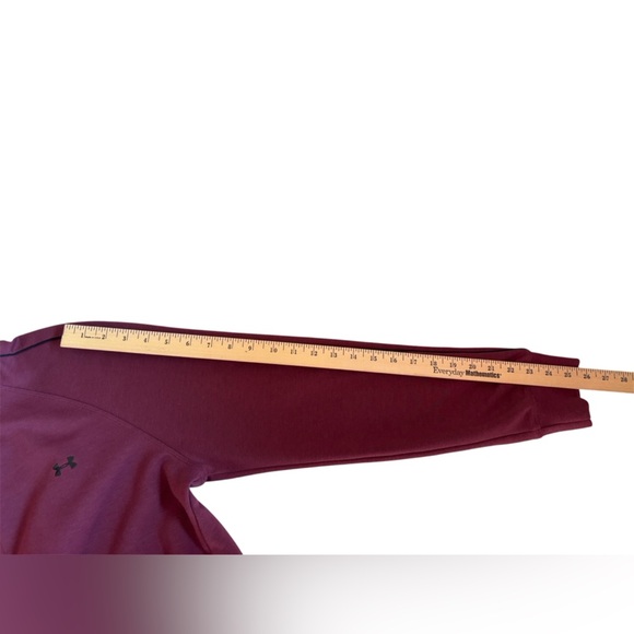 Under Armour Women's Maroon Full-Zip Jacket Size L Sport Casual - Picture 7 of 10